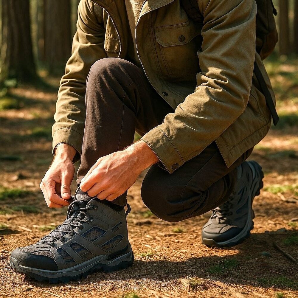 Khombu 10 Boots Luke Men All Weather Hiker All Terrain Outdoor Utility Work Shoe